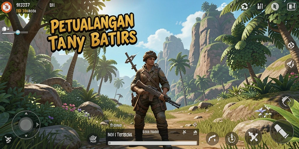 Tampilan gameplay 93337 yang penuh petualangan dan eksplorasi.