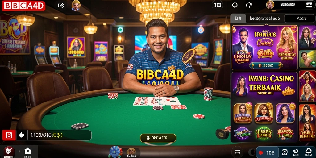 Tampilan grafis menakjubkan dari gameplay Live Casino BBCA4D.