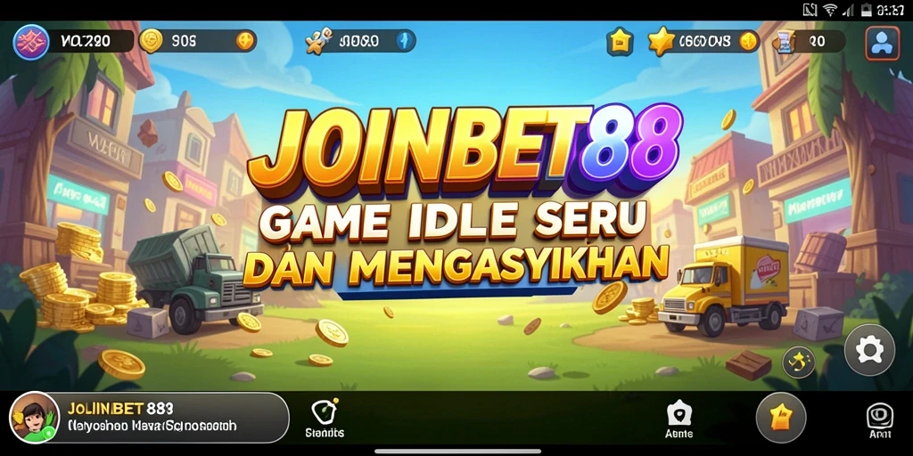 Tampilan gameplay <strong>JOINBET88</strong> yang menarik dengan elemen Idle.