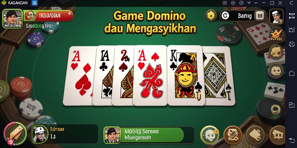 Tangkapan layar gameplay KAGANDAN yang menarik dan interaktif.