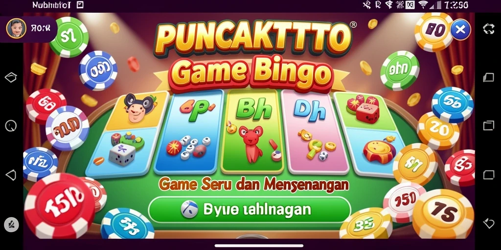 Gameplay seru PUNCAKTOTO dengan aksi Bingo yang mendebarkan.