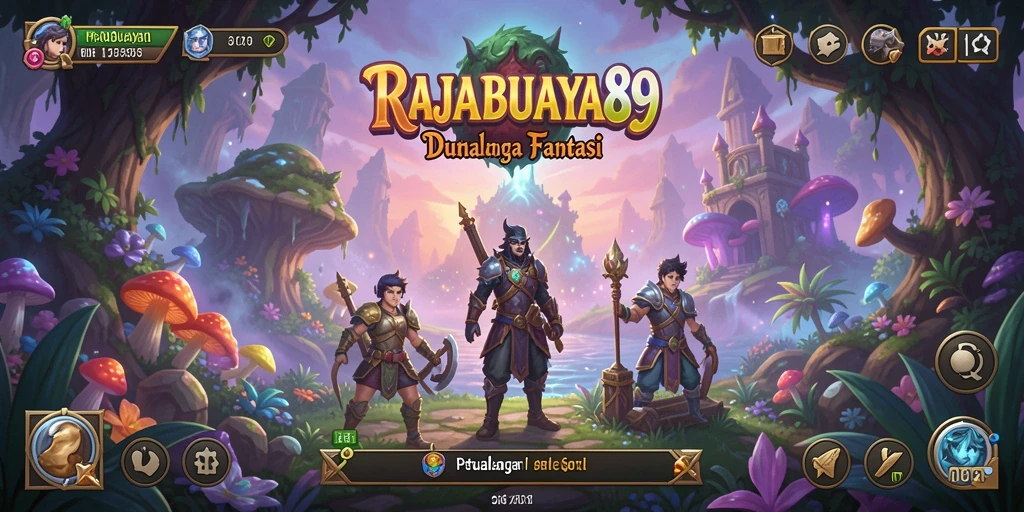 Tampilan gameplay RAJABUAYA89 yang menakjubkan dan interaktif.