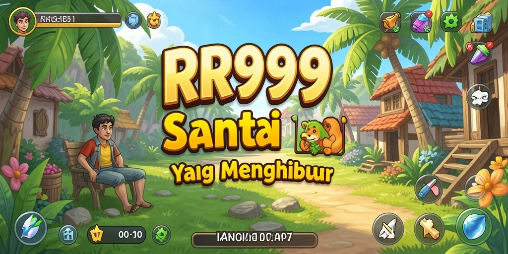 Tampilan gameplay RR999 yang mengasyikkan dengan warna-warna cerah.