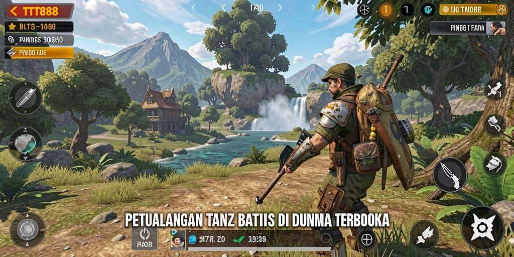 Gameplay seru dalam dunia terbuka TTT888.