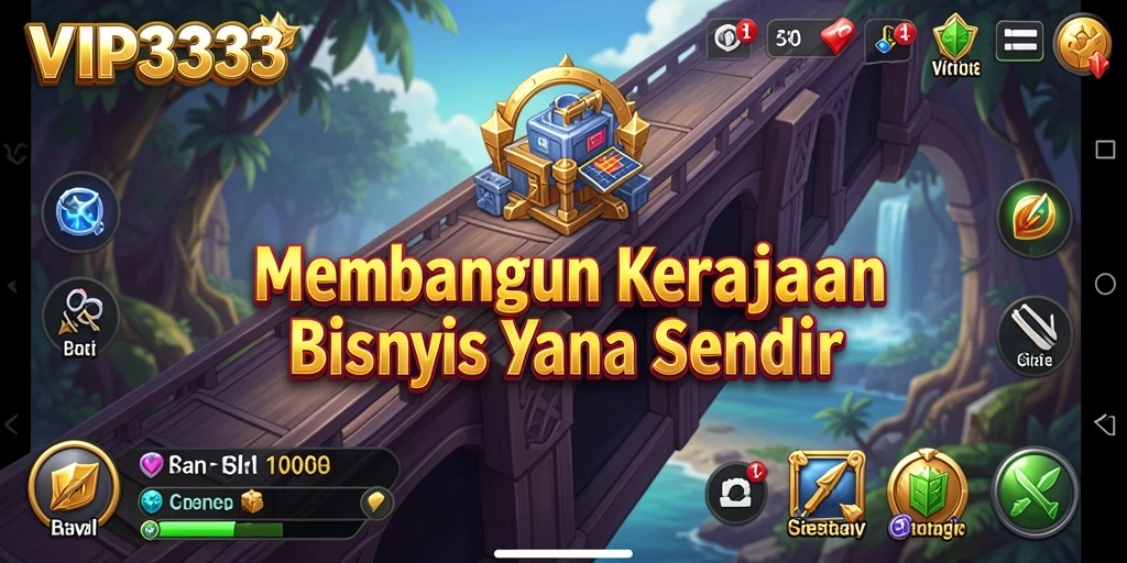 Screenshot menampilkan gameplay menarik dari VIP333 sebagai game Tycoon.